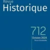 Revue historique N° 712, 2024, Claude Gauvard