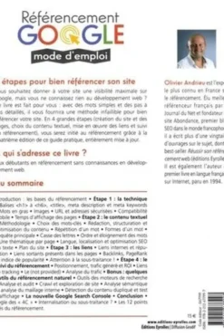 Référencement Google mode d'emploi. Spéciale débutants en SEO, 4e édition, Olivier Andrieu