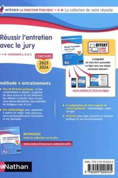 Réussir l'entretien avec le jury. Edition 2023-2024, Pascal Tuccinardi