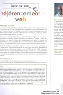 Réussir son référencement web. Stratégie et techniques SEO, Edition 2020-2021, Olivier Andrieu