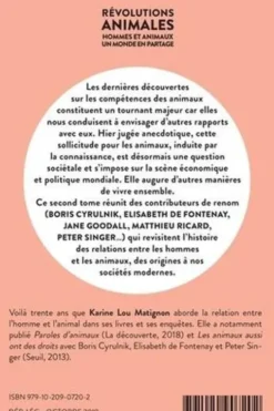 Révolutions animales. Hommes et animaux, un monde en partage, Karine Lou Matignon
