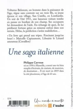 Saga Belonore Tome 1 : Virtuoso ostinato. (Le virtuose obstiné), Philippe Carrese