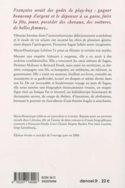 Sagan à toute allure, Marie-Dominique Lelièvre