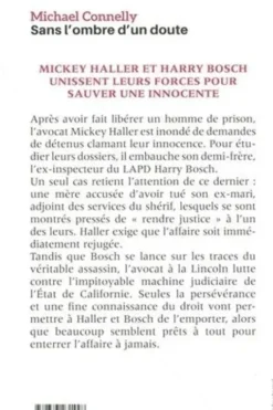 Sans l'ombre d'un doute [EDITION EN GROS CARACTERES, Michael Connelly