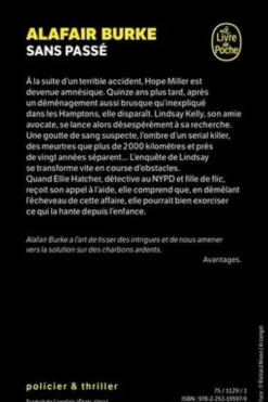 Sans passé, Alafair Burke