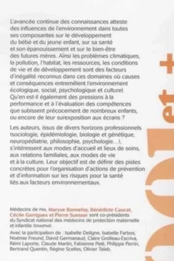 Santé et épanouissement de l'enfant : dans quel environnement ?, Maryse Bonnefoy