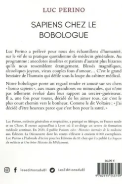 Sapiens chez le bobologue. Edition, Luc Perino