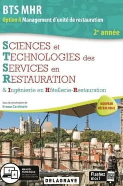Sciences et technologies des services en restauration STSR 2e année BTS MHR. Pochette élève, Edition 2020, Philippe Buthiaux
