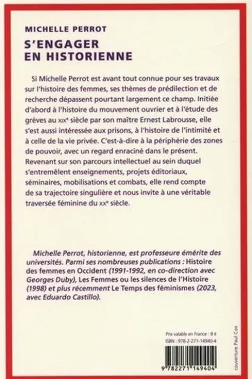 S'engager en historienne, Michelle Perrot