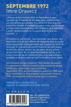 Septembre 1972, Imre Oravecz