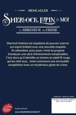 Sherlock, Lupin et moi Tome 10 : Le seigneur du crime, Irene Adler