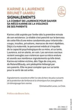 Signalements. Le combat de Laurence pour sauver sa nièce Karine de la violence de ses parents, Laurence Brunet-Jambu