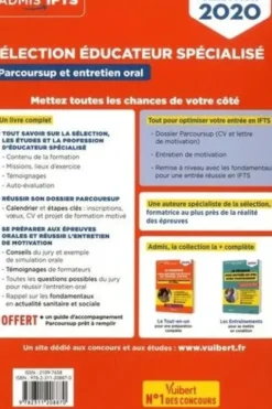 Sélection éducateur spécialisé. Parcoursup et entretien oral, Edition 2020, Marion Gauthier