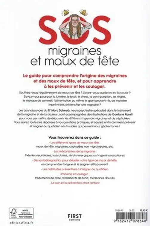 SOS migraines et maux de tête. Comprendre, prévenir, soulager : tout ce que vous devez savoir !, Marc Schwob