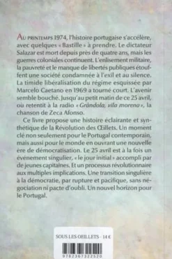 Sous les oeillets, la révolution. Le 25 avril au Portugal, Yves Léonard