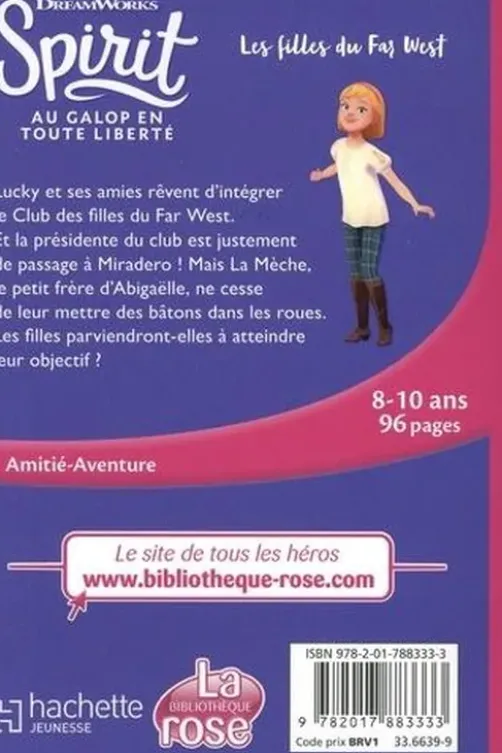 Spirit - Au galop en toute liberté Tome 23 : Les filles du Far West, Christelle Chatel