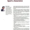 Sport & assurance. Risque sportif, Devoir d'information et de conseil, Couverture d'assurance, Indemnisation, Olivier Georges