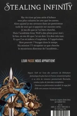 Stealing infinity Tome 1 : Leur passé nous appartient, Alyson Noël