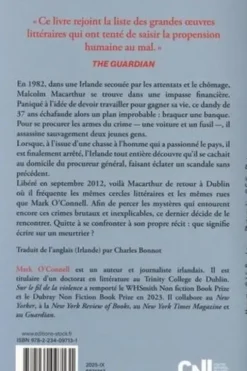 Sur le fil de la violence. Une histoire de vérité, d'invention et de meurtre, Mark O'Connell