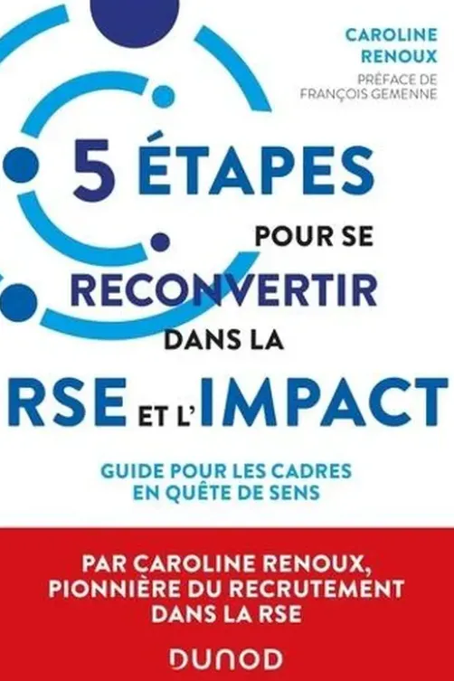 5 étapes pour se reconvertir dans la RSE et l'impact, Caroline Renoux