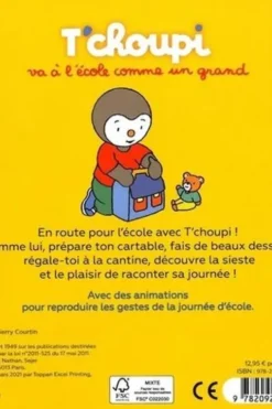 T'choupi va à l'école comme un grand, Thierry Courtin