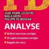 TD analyse. QCM et exercices corrigés, 10 sujets d'examen corrigés, rappel de cours, 6e édition, Jean-Pierre Lecoutre