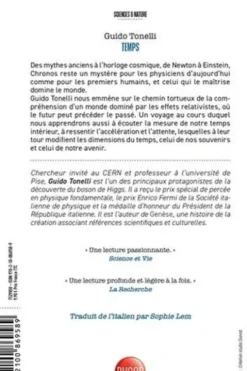 Temps ou les mystères de Chronos, Guido Tonelli
