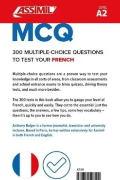 Test your french A2. Edition en anglais, Anthony Bulger