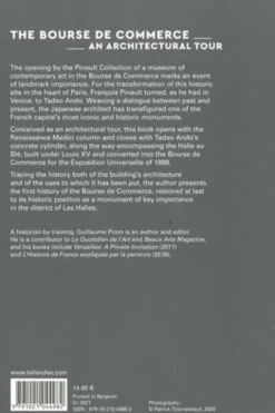 The Bourse de commerce. An architectural tour, Edition en anglais, Guillaume Picon