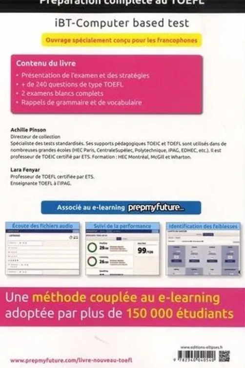 200% TOEFL iBT. TOEFL IBT (Computer based), Préparation complète, Enrichi par le e-learning, Edition 2021, Lara Fenyar