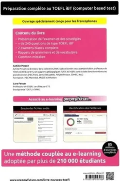 200% TOEFL iBT. TOEFL iBT (Computer based), Préparation complète, Enrichi par le e-learning, Edition 2022, Lara Fenyar