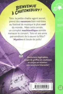Toto Ninja chat : Toto Ninja chat et le concert de l'enfer, Dermot O'Leary