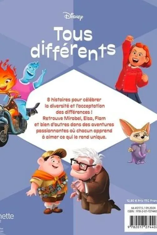 Tous différents. Des histoires pour s'accepter et s'aimer, Disney
