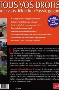 Tous vos droits. Pour gagner, vous défendre, réussir, Edition 2024, Isabelle Resmond-Michel