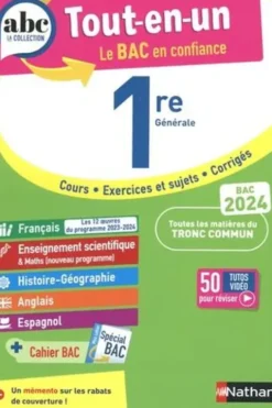 Tout en un 1re Générale. Edition 2024, Françoise Cahen