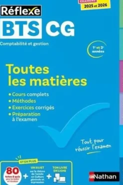 Toutes les matières BTS CG 1re et 2e années. Edition 2025-2026, Pascal Besson