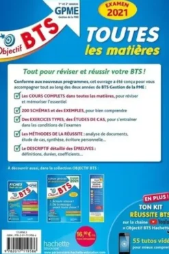 Toutes les matières BTS 1re et 2e année GPME. Gestion de la PME, Edition 2021, Jacqueline Thédié