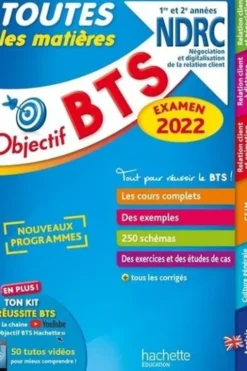 Toutes les matières 1re et 2e années NDRC. Edition 2022, Hervé Kéradec