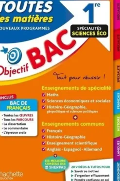 Toutes les matières 1re Spécialités sciences éco. Edition 2024, Philippe Rousseau