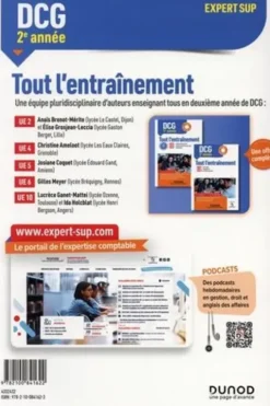 Tout l'entraînement DCG 2e année. Edition 2022-2023, Anaïs Brenot