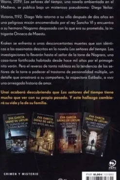 Trilogia de la ciudad blanca Tome 3 : Los Senores del tiempo. Edition en espagnol, Eva Garcia Saenz de Urturi