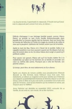 Trois battements, un silence. (Born to run), Anne Fakhouri