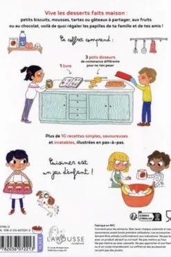Trop facile la pâtisserie ! Avec 3 pots doseurs, Agnès Besson