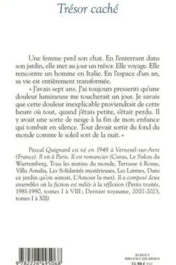 Trésor caché, Pascal Quignard