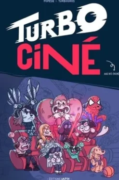 Turbo ciné. Des résumés de classiques du cinéma en BD, en 4 cases et avec des chiens, PoPésie