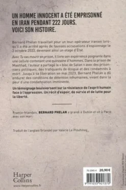 Tu vas mourir en prison. Otage d'état en Iran, Bernard Phelan