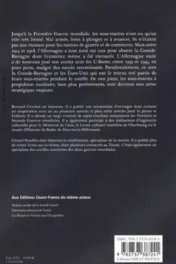 U-Boote. La guerre sous-marine des Allemands, Bernard Crochet