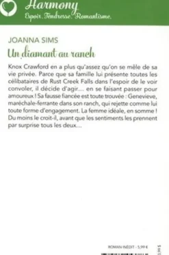 Un diamant au ranch, Joanna Sims