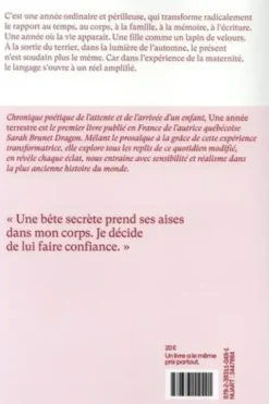 Une année terrestre, Sarah Brunet Dragon