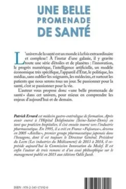 Une belle promenade de santé. Comprendre la santé d'aujourd'hui et de demain, Patrick Errard